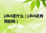 jdk6是什么（jdk6还有用的吗）