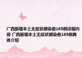 广西新增本土无症状感染者165例详细内容 广西新增本土无症状感染者165例具体介绍
