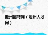池州招聘网（池州人才网）