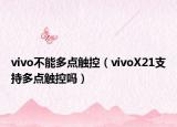 vivo不能多点触控（vivoX21支持多点触控吗）