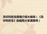 急诊科医生剧情介绍大结局（《急诊科医生》的结局大家满意吗）