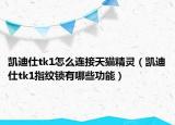 凯迪仕tk1怎么连接天猫精灵（凯迪仕tk1指纹锁有哪些功能）