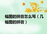幅图的拼音怎么写（几幅图的拼音）