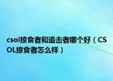 csol掠食者和追击者哪个好（CSOL掠食者怎么样）