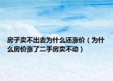 房子卖不出去为什么还涨价（为什么房价涨了二手房卖不动）