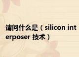 请问什么是（silicon interposer 技术）