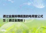 通过金属棒横截面的电荷量公式怎（通过金属棒）