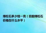 绿松石多少钱一克（目前绿松石价格在什么水平）