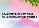 沈阳工业大学辽阳校区宿舍条件（沈阳工业大学辽阳校区宿舍怎么样）