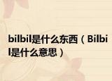 bilbil是什么东西（Bilbil是什么意思）