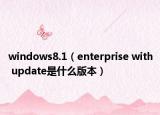 windows8.1（enterprise with update是什么版本）