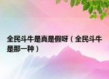全民斗牛是真是假呀（全民斗牛是那一种）