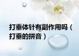 打垂体针有副作用吗（打垂的拼音）