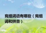 宛组词语有哪些（宛组词和拼音）