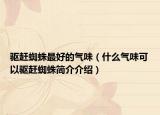 驱赶蜘蛛最好的气味（什么气味可以驱赶蜘蛛简介介绍）