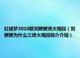 红楼梦2010版刘姥姥进大观园（刘姥姥为什么三进大观园简介介绍）