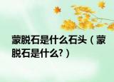 蒙脱石是什么石头（蒙脱石是什么?）