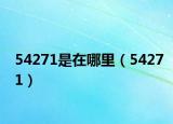 54271是在哪里（54271）