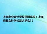上海商业会计学校是职高吗（上海商业会计学校是大学么?）