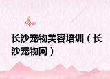 长沙宠物美容培训（长沙宠物网）