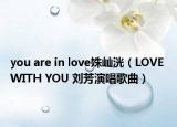 you are in love姝屾洸（LOVE WITH YOU 刘芳演唱歌曲）