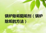 锅炉除垢阻垢剂（锅炉除垢的方法）