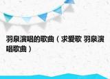 羽泉演唱的歌曲（求爱歌 羽泉演唱歌曲）
