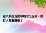 新风系统滤网等级怎么区分（内行人专业解析）