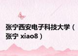 张宁西安电子科技大学（张宁 xiao8）