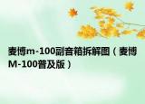 麦博m-100副音箱拆解图（麦博M-100普及版）