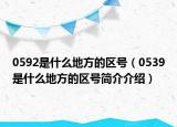 0592是什么地方的区号（0539是什么地方的区号简介介绍）