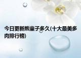 今日更新熊童子多久(十大最美多肉排行榜)