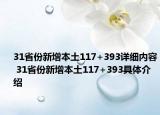 31省份新增本土117+393详细内容 31省份新增本土117+393具体介绍