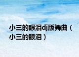 小三的眼泪dj版舞曲（小三的眼泪）