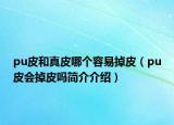 pu皮和真皮哪个容易掉皮（pu皮会掉皮吗简介介绍）