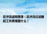 反冲洗滤网原理（反冲洗过滤器的工作原理是什么）
