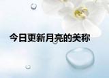 今日更新月亮的美称