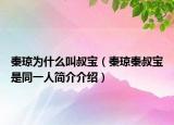秦琼为什么叫叔宝（秦琼秦叔宝是同一人简介介绍）