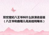 双世宠妃八王爷叫什么扮演者是谁（八王爷和曲檀儿完美结局曝光）