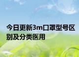 今日更新3m口罩型号区别及分类医用
