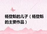 杨登魁的儿子（杨登魁的主要作品）