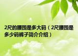 2尺的腰围是多大码（2尺腰围是多少码裤子简介介绍）