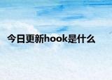 今日更新hook是什么