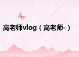 高老师vlog（高老师-）