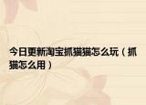 今日更新淘宝抓猫猫怎么玩（抓猫怎么用）