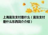 上海富友支付是什么（富友支付是什么东西简介介绍）