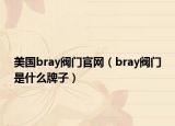 美国bray阀门官网（bray阀门是什么牌子）