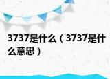 3737是什么（3737是什么意思）