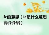 Ic的意思（ic是什么意思简介介绍）