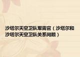 沙塔尔天空卫队军需官（沙塔尔和沙塔尔天空卫队关系问题）